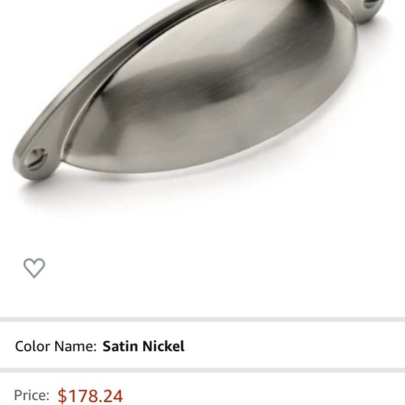 Dynasty Hardware P-8233-SN-25PK Shaker Style Cabinet
Hardware Pull, 25-Pack - Picture 2 of 3